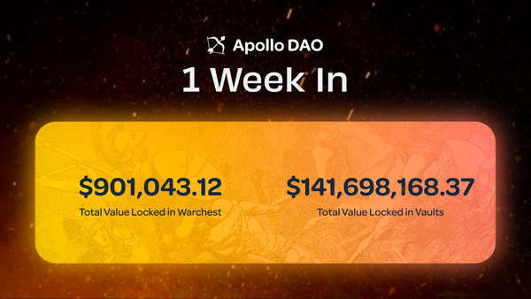 Apollo DAO 1 Week In