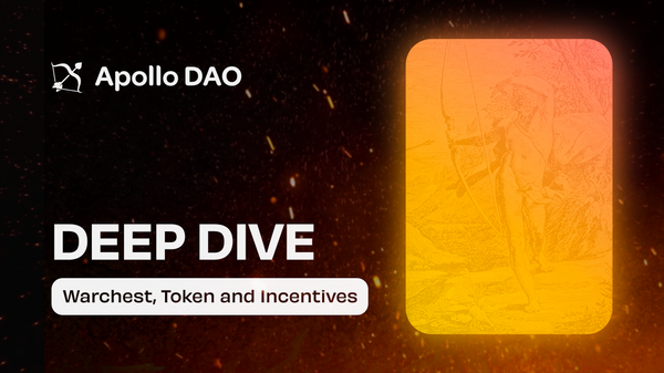 Deep Dive into the Apollo DAO Warchest, Apollo token and Apollo Incentives